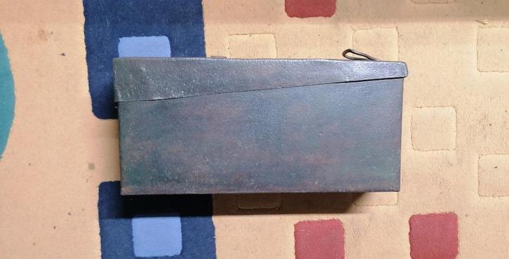 WO1 WW2 Duitse stalen munitiekoffer, Verzamelen, Militaria | Tweede Wereldoorlog, Verzenden