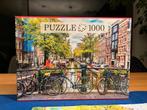 Puzzel ‘Mooi Amsterdam’ 1000 stuks, Comme neuf, 500 à 1500 pièces, Puzzle, Enlèvement ou Envoi