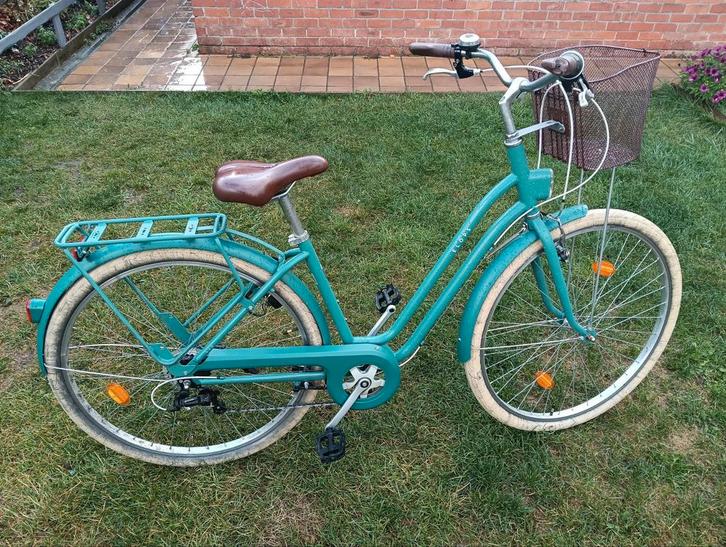 Elops 520 28" 6 speed in prachtige staat amper 2 jaar oud, Fietsen en Brommers, Fietsen | Dames | Damesfietsen, Zo goed als nieuw