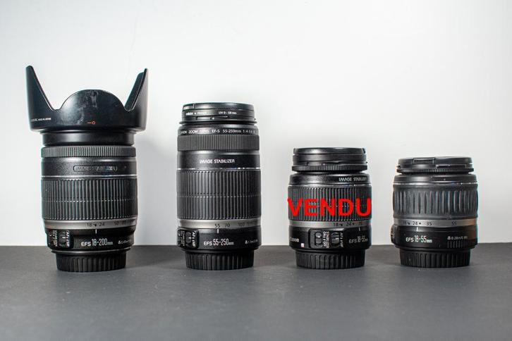 3 objectifs EFS vente séparée voir description, Audio, Tv en Foto, Foto | Lenzen en Objectieven, Zo goed als nieuw, Zoom, Ophalen