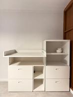 Verschoontafel + kast, Kinderen en Baby's, Kinderkamer | Commodes en Kasten, Ophalen, Gebruikt, 50 tot 70 cm, 105 cm of meer