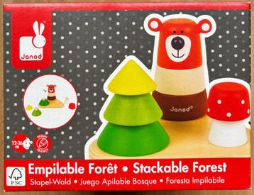 Baby cadeau - nieuw - Stapelwoud - prachtige houten blokken beschikbaar voor biedingen