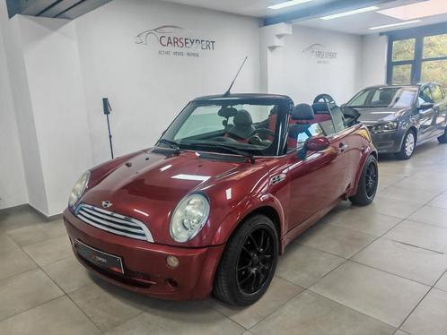 Mini Cooper cabriolet 1.6cc 154.000km 12 MOIS DE GARANTIE, Auto's, Mini, Bedrijf, Te koop, Cooper, ABS, Airbags, Airconditioning