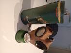 Belgisch civiel gasmasker 1 ww2, Ophalen of Verzenden, Landmacht, Kist of Geocache