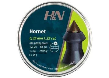 3 volle dozen H&N Hornet 6.35 / cal .25 beschikbaar voor biedingen