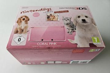 Nintendo 3DS console met doos , Nintendögs + Cats editie beschikbaar voor biedingen