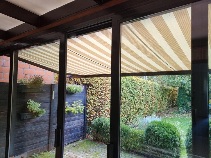 Veranda, ramen te recupereren., Doe-het-zelf en Bouw, Glas en Ramen, Gebruikt, Gevelraam of Ruit, 160 cm of meer, 80 tot 120 cm