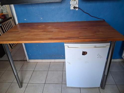Werkblad Ikea met poten, Huis en Inrichting, Keuken | Keukenelementen, Zo goed als nieuw, Ophalen