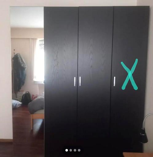 IKEA PAX kleedkamer 100cm+50cm spiegel, Huis en Inrichting, Kasten | Kleerkasten, Gebruikt, 200 cm of meer, 100 tot 150 cm, 50 tot 75 cm