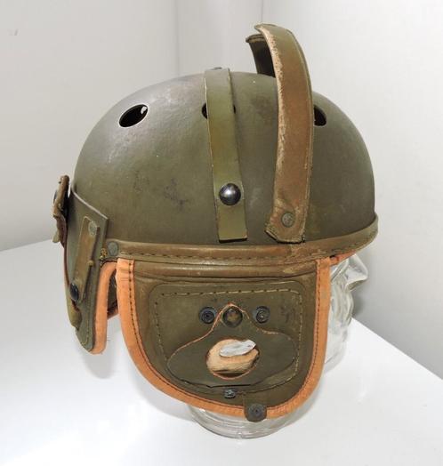 1940-45 US Origineel Tank helm zeer goed staat, Verzamelen, Militaria | Tweede Wereldoorlog, Overige soorten, Ophalen of Verzenden