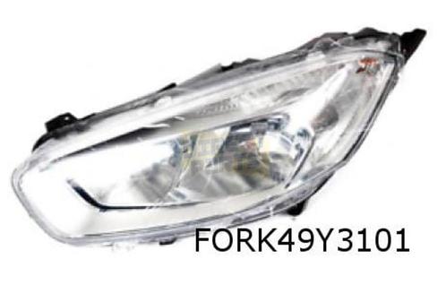 Ford Transit Courier (4/18-) koplamp L (chrome) Origineel! 2, Autos : Pièces & Accessoires, Éclairage, Ford, Neuf, Envoi