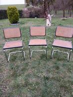3 chaises cesca b32 marcel breuer  originale, Enlèvement ou Envoi