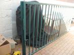 Portail en métal , Barriére peint rarissime dispo de suite, Jardin & Terrasse, Portes de jardin, Enlèvement, Utilisé, Fer