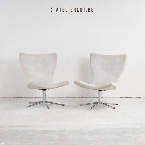 Set 2 design fauteuils Conform, Huis en Inrichting, Fauteuils, Gebruikt, 50 tot 75 cm, Minder dan 75 cm, Ophalen