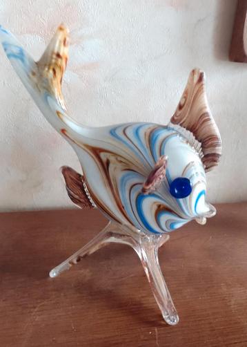 Figurine poisson Murano 