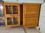 Massief houten kastje - mini, Antiek en Kunst, Antiek | Meubels | Kasten, Ophalen