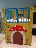 goot speelhuis + park, Kinderen en Baby's, Speelgoed | Buiten | Speelhuisjes, Ophalen, Gebruikt, Hout