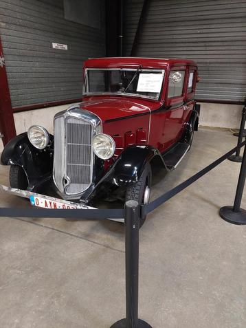 Renault monaquatre in perfecte staat van 1933 beschikbaar voor biedingen