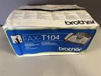 Brother FAX-T104 Grey Thermal Transfer Fax Machine - nieuw i, Telecommunicatie, Faxen, Ophalen of Verzenden, Nieuw, Fax