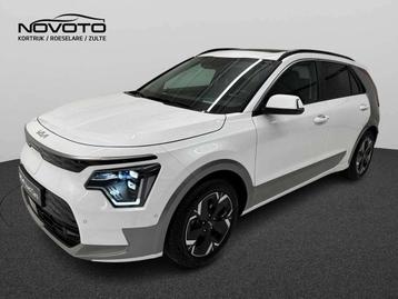 Kia e-Niro Niro EV Niro EV 64.8 kWh Pace, Auto's, Kia, Gebruikt, Wit, Leder, 5 zetels