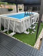 Piscine Intex 4m x 2m x 1m avec pompe, Ophalen, 200 tot 300 cm, 80 tot 120 cm, Zo goed als nieuw