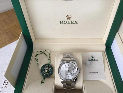 Rolex Datejust 36mm van 26200 van 2020., Handtassen en Accessoires, Horloges | Heren, Zo goed als nieuw, Polshorloge, Rolex, Goud