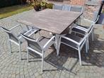 Tuinset Bristol, Tuin en Terras, Ophalen, Gebruikt, Teakhout, 8 zitplaatsen