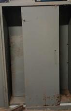 Metalen kast gratis 120bx180hx43d, Ophalen, Gebruikt, 100 tot 150 cm, Meerdere deuren