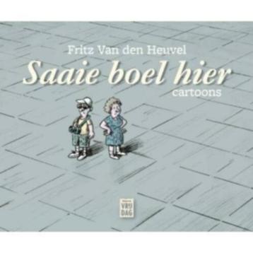 boek: saaie boel hier - Fritz Van Den Heuvel beschikbaar voor biedingen