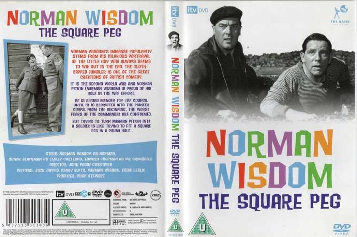 The Square Peg 1958 DVD met Norman Wisdom, Honor Blackman, E, Cd's en Dvd's, Dvd's | Klassiekers, Ophalen of Verzenden