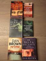 4 Dan Brown thrillers + Simon Cox 'De geheimen van'', Comme neuf, Dan Brown, Enlèvement ou Envoi, Amérique