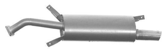 Einddemper, Uitlaat Volvo S40 / V40 1.6, 1.8, 1.9, Auto-onderdelen, Uitlaatsystemen, Volvo, Nieuw, Ophalen of Verzenden