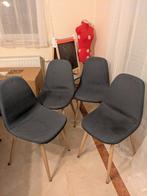 Lot 4 chaises, Enlèvement, Bleu