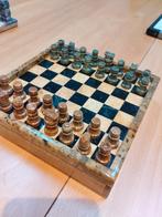 Petit échiquier totalement en pierre ouvrable, Hobby & Loisirs créatifs, Enlèvement ou Envoi