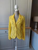 Nieuw, super tof, zomers, kanten jasje - maat 40, Maat 38/40 (M), Geel, Nieuw, Ophalen of Verzenden