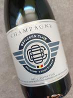 Lege champagnefles officierenclub Beauvechain, Verzamelen, Wijnen, Frankrijk, Gebruikt, Champagne, Ophalen