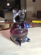 Beer in mondgeblazen  Murano glas ideaal eindejaarsgeschenk, Antiek en Kunst, Ophalen