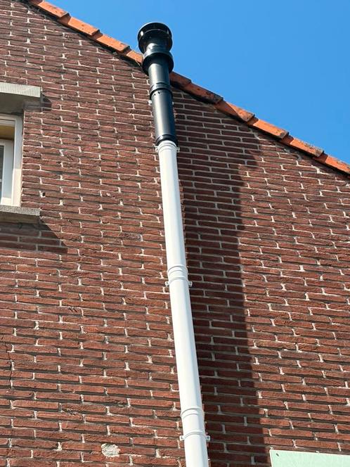Vaillant Pp alu buis dubbel wandig rook afvoer buis 60/100, Doe-het-zelf en Bouw, Buizen en Afvoer, Nieuw, Afvoer, 6 meter of meer