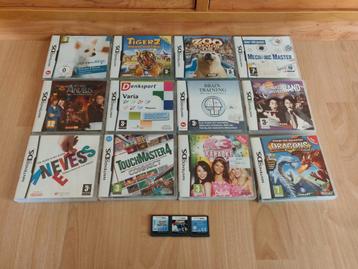 15 DS spelletjes beschikbaar voor biedingen