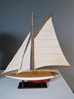 Oude houten zeilboot, Hobby en Vrije tijd, Ophalen of Verzenden, Gebruikt