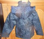 Warme, waterbestendige donkerblauwe parka, Ophalen of Verzenden, Nieuw, Maat 48/50 (M), Blauw