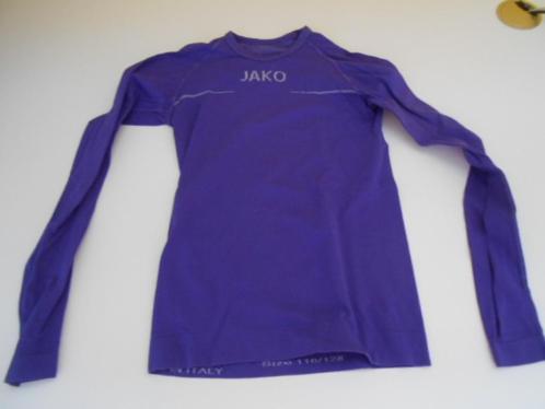 JAKO thermisch ondergoed 116-122 paars, Kinderen en Baby's, Kinderkleding | Maat 116, Gebruikt, Jongen of Meisje, Sport- of Zwemkleding