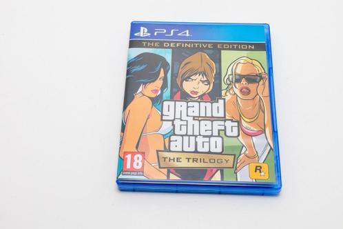 PS4 Grand Theft Auto The Trilogy, Games en Spelcomputers, Games | Sony PlayStation 4, Zo goed als nieuw, Avontuur en Actie, 1 speler