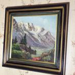 Paysage de montagne, Antiquités & Art, Art | Peinture | Classique, Enlèvement ou Envoi