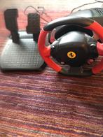 Thrustmaster Ferrari Spyder steering wheel and pedals, Games en Spelcomputers, Spelcomputers | Xbox | Accessoires, Zo goed als nieuw