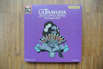 Verdi: La Traviata - cassette box + boekje