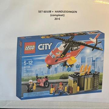 LEGO City set 60108 compleet,