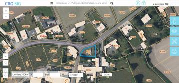 Terrain à bâtir de 400 m2 beschikbaar voor biedingen