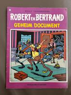 Robert en Bertrand 13 Geheim document, Comme neuf, Une BD, Enlèvement, Willy Vandersteen