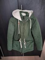 Warme groene parka jas maat M, Kleding | Dames, Twintip, Zo goed als nieuw, Groen, Ophalen